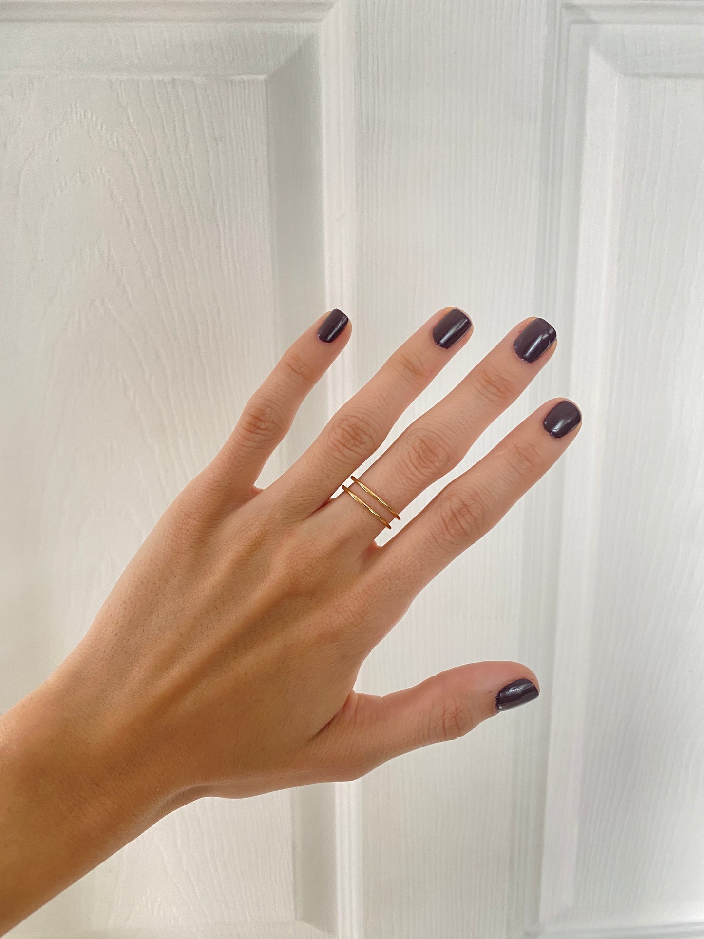 Anillo doble ajustable