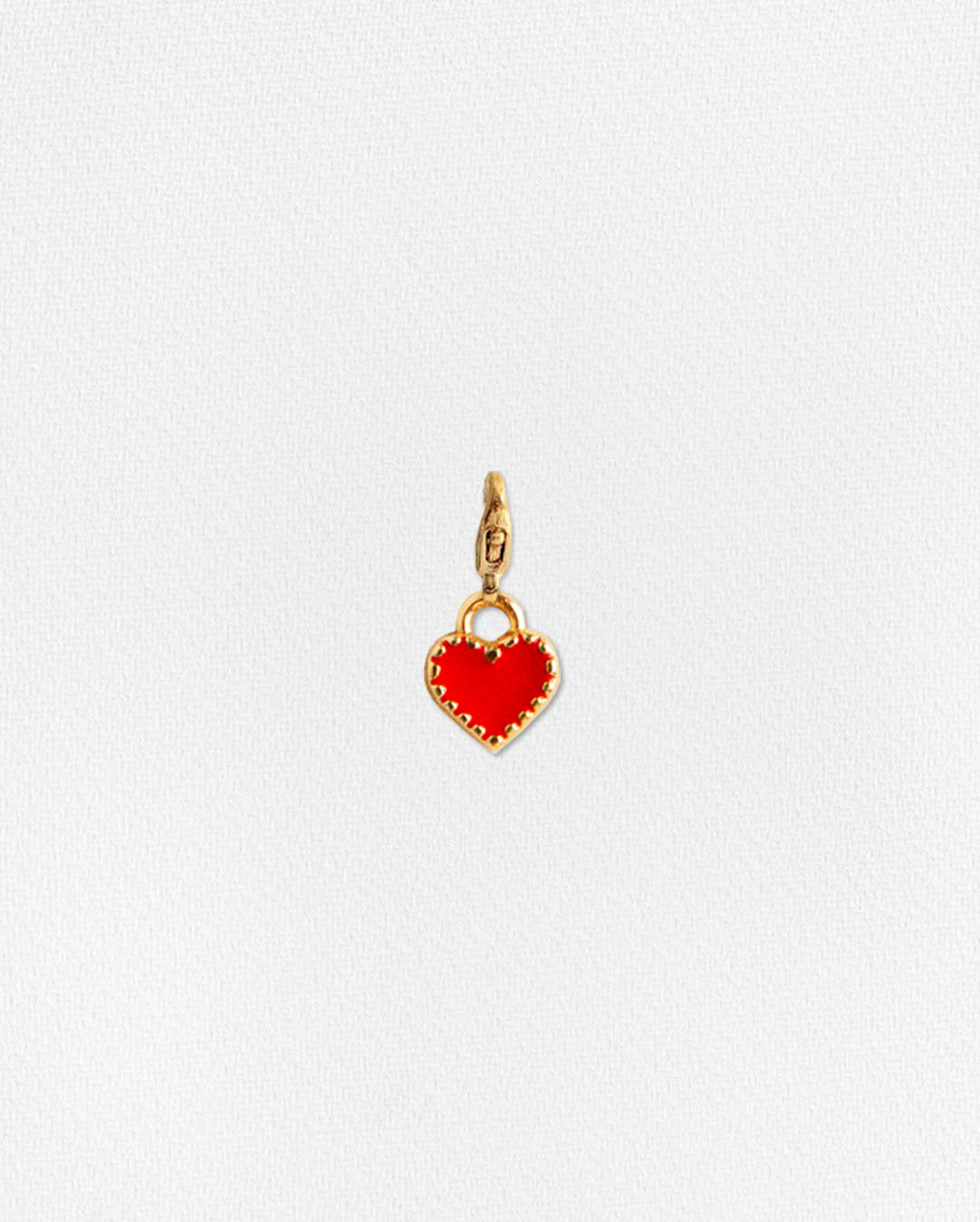 Charm Corazón rojo