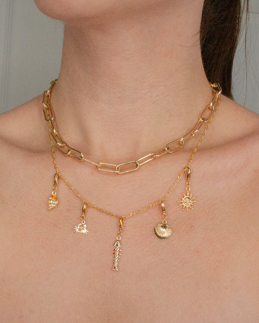 Charm Esqueleto De Pez