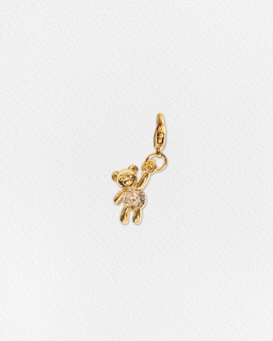 Charm osito con zirconia