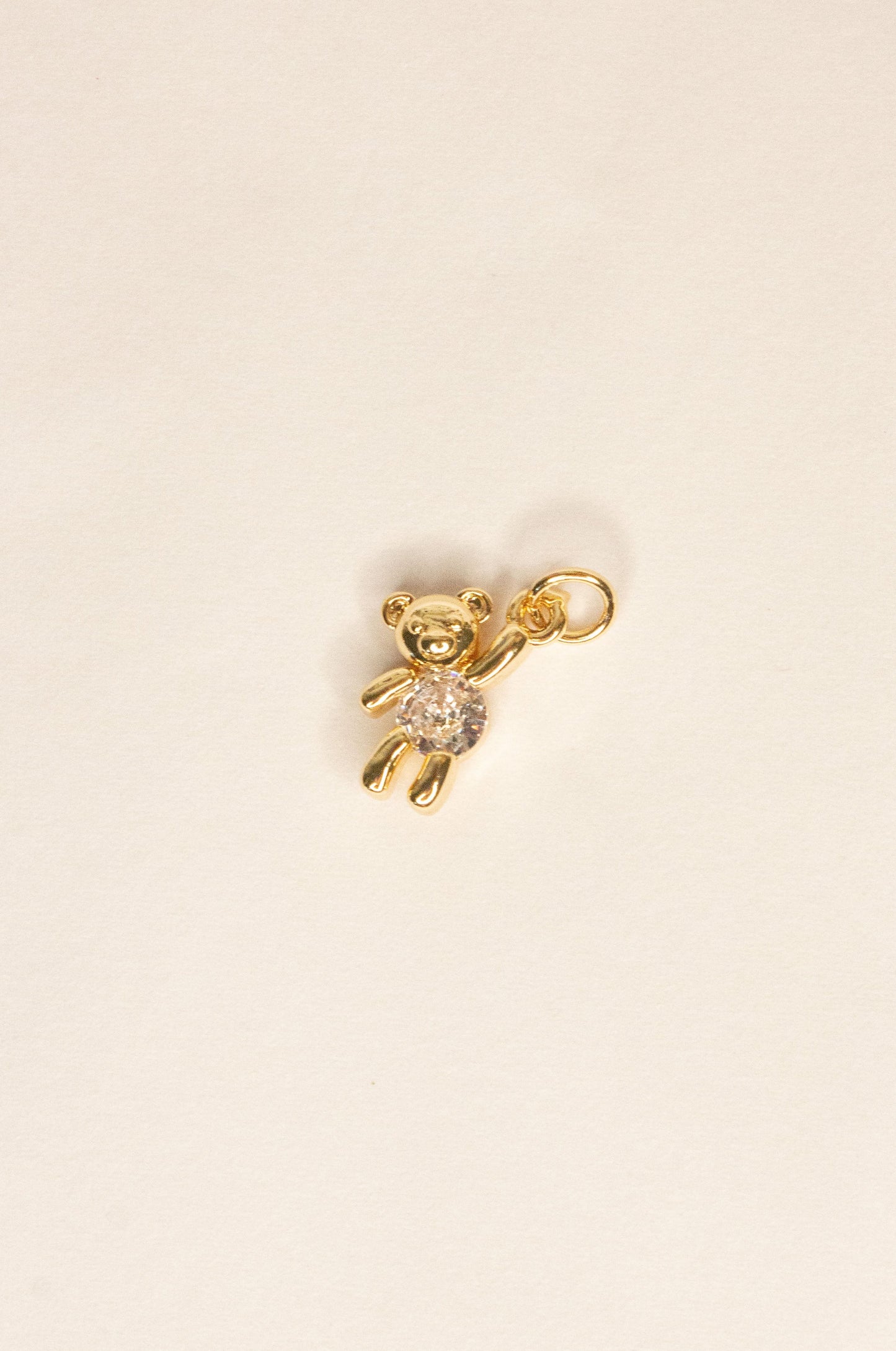 Charm osito con zirconia