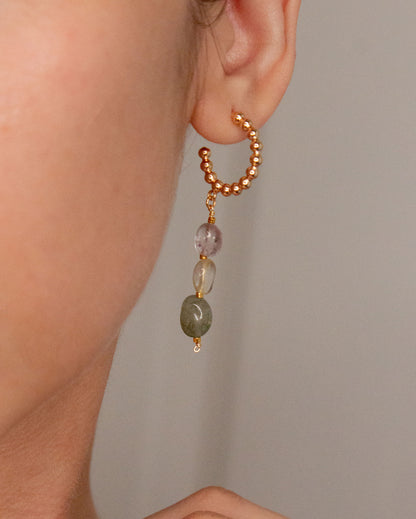 Aretes tres generaciones