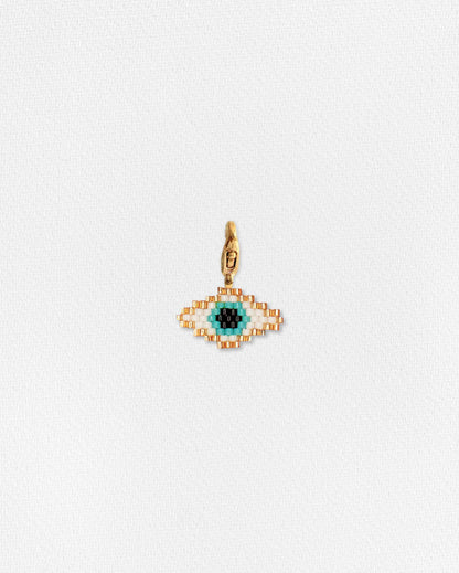 Charm Ojo turco tejido