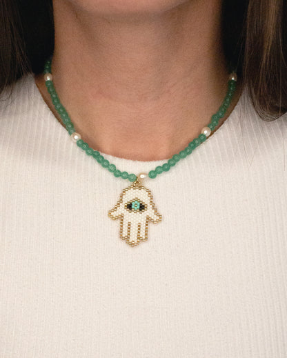 Collar Mano de Fátima